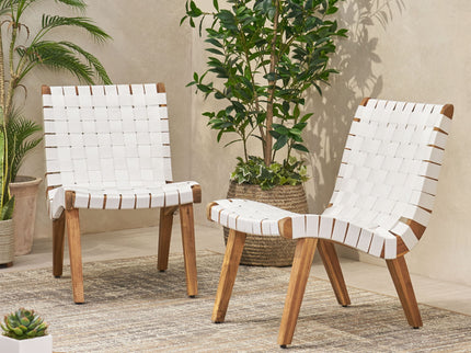 Charlotte - Lounge Chair - White