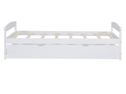 Platform Bed With Trundle