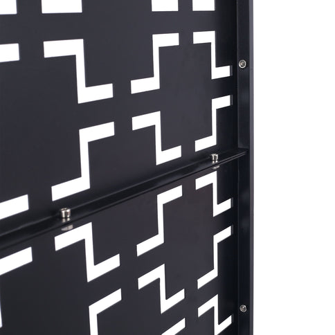 Outdoor & Indoor Metal Privacy Freestanding Decorative Screen