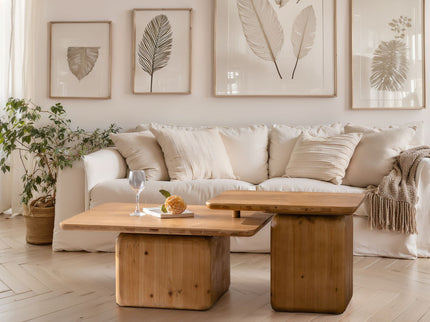 Square Coffee Table Set (Set of 2)