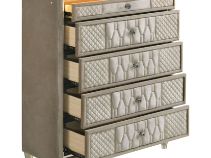 Mika - 5 Drawer LED Chest