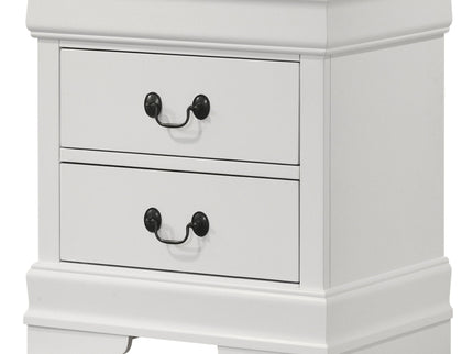 2 Drawer Nightstand - White