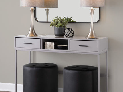 Lenuxe - Contemporary Semi Gloss Table Lamp (Set of 2)