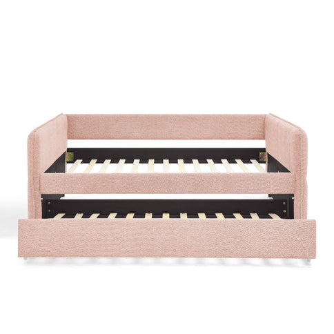 Upholstered Daybed With Pop Up Trundle