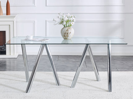 Dining Table With Transparent Surface