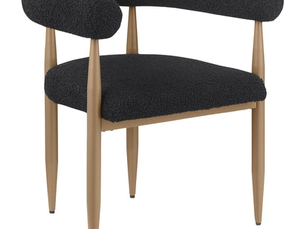 Crofton - Upholstered Dining Arm Chair (Set of 2) - Black