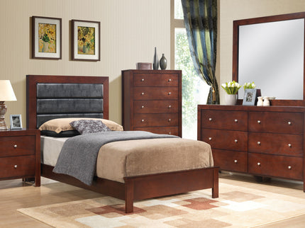 Transitional Modern Design Bed
