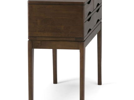 Harper - Hallway Console Table - Walnut Brown