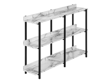 Accent Console Table For Entryway, 3 Tier Design