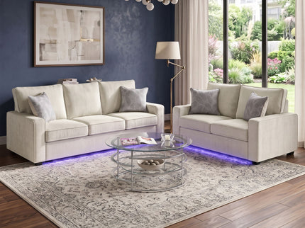 Rita - Living Room Set With LED