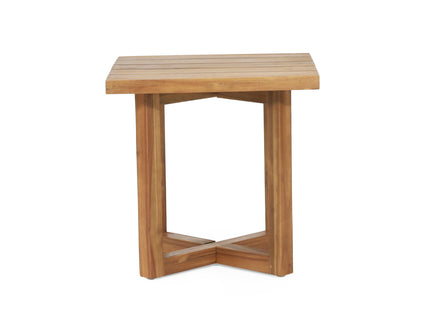Ella - Square Side Table With Cross Stretcher Base