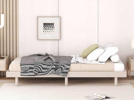 Modern Floating Platform Bed Frame