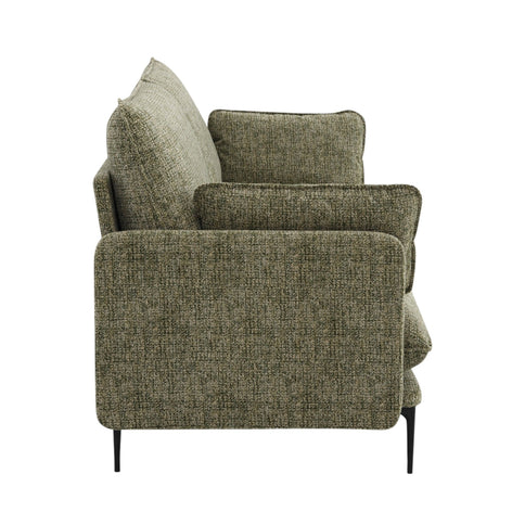 Dalton - Sofa With 2 Pillows - Green