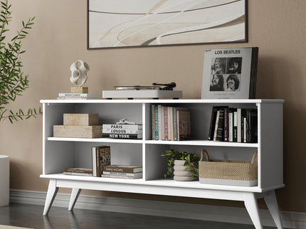 Draper - Handcrafted Low Bookcase