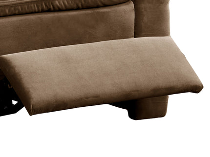 Electric Recliner Chair With USB Port And Gentle Lumbar Massage - Brown