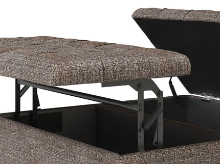 Harrison - Upholstered Coffee Table Storage Ottoman