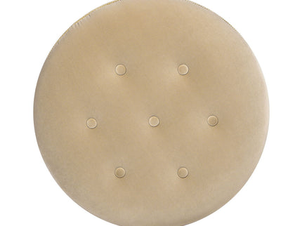Yolanda - Round Upholstered Accent Ottoman