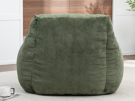 Comfy Bean Bag Chair With Filler, Fluffy And Cozy Seating