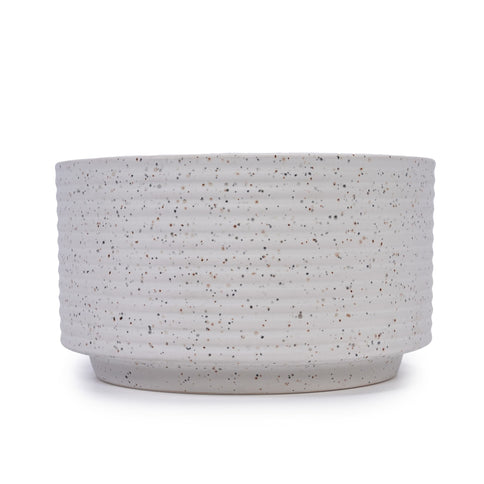 2 Pieces Flowerpot, Planter For Patio, Garden Or Windowsills - Milk White