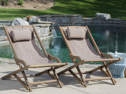 Arcadia - Outdoor Sling Chair With Pillow