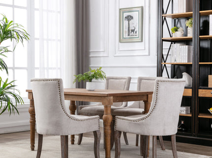 Ultra - Side Dining Chair, Nail Head (Set of 2)