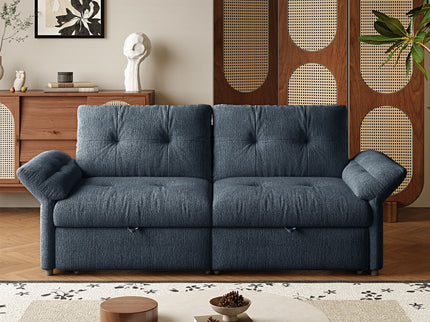 Sofa Bed, 2 In 1 Design For Living Rooms