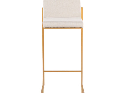 Fuji - Contemporary Design High Back Barstool