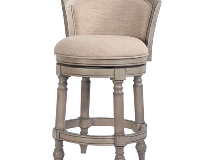 Barrel Back Stool With Swivel