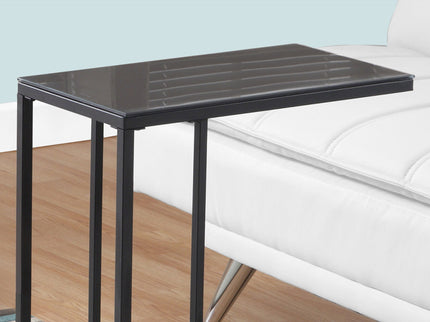 C-Shaped Accent Table For Living Room