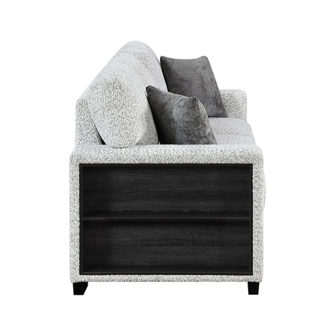 Prato - Sofa With Pull Out Sleeper And USB - Gray