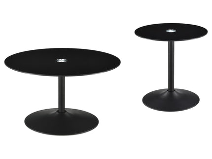 Turpin - 2 Piece Coffee Table Set - Black