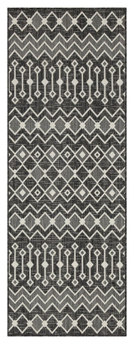 Sunshine - 5'3" X 7'3" Indoor, Outdoor Area Rug - Anthracite
