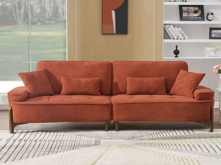 Comfortable Deep Seated Sofa With Pillows