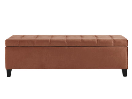 Wendover - Elegant Tufted Storage Bench With Lift-Up Top And Birch Wood Legs