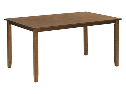 6 Piece Rectangular Dining Table Set With 4 Chairs And Bench