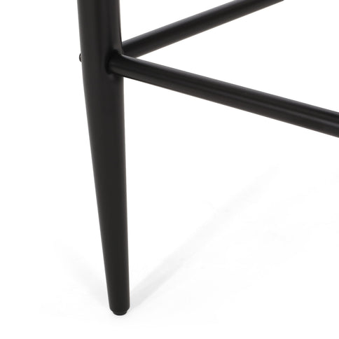 Upholstered Bar Stools With Backs For Kitchen Island (Set of 2)