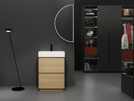 Modern Freestanding Bathroom Vanities With Single Sink Combo