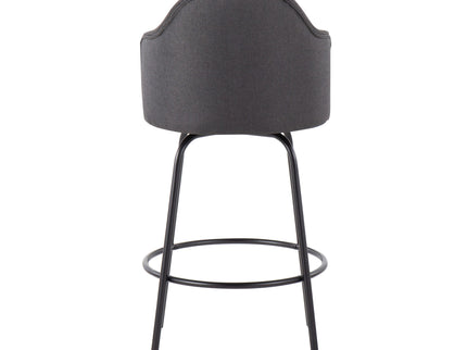 Ahoy - Contemporary Fixed Height Counter Stool (Set of 2)