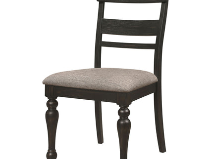 Kavita - Dining Side Chair (Set of 2) - Charcoal