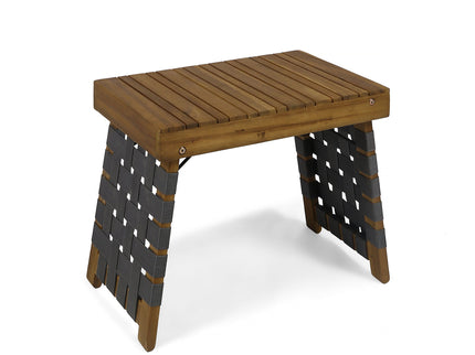 Outdoor Wooden Foldable Side Table - Teak