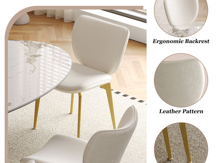 Dining Chairs (Set of 2) - Beige