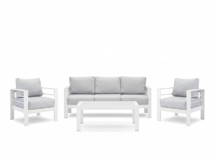 Outdoor Patio Set With All-Weather Thick Cushions