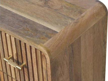 T Bar Ridged Chest - Brown