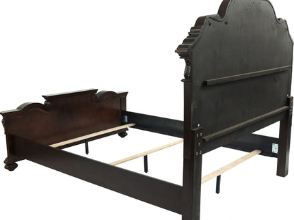 Bed With Carved Details