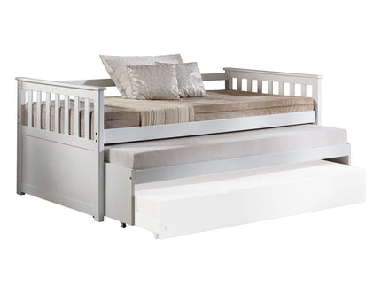Cominia - Twin Daybed (Trundle Not Included, Bed Only, No Storage) - White