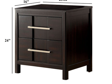 Nightstand With 2 Drawers Design