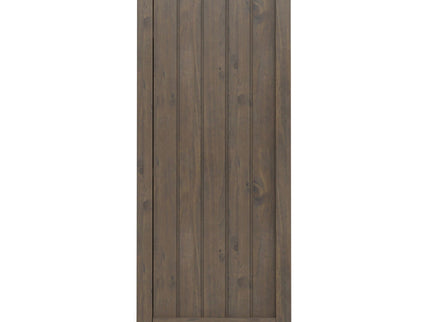 Lev - Medium Storage Cabinet - Smoky Brown