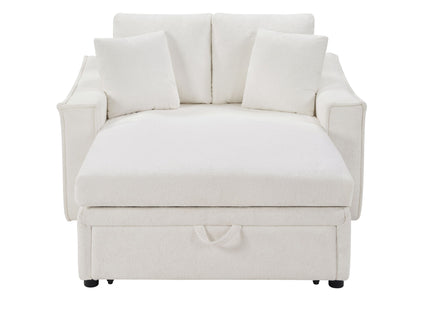 Modern Chaise Sofa With Hidden Storage For Living Room