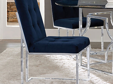 Tufted Back Upholstered Dining Chair (Set of 2)