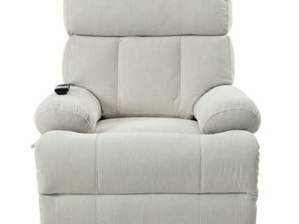 Oversized Power Lift Recliner Chai With Remote Control, Side Pocket, Spacious Seat